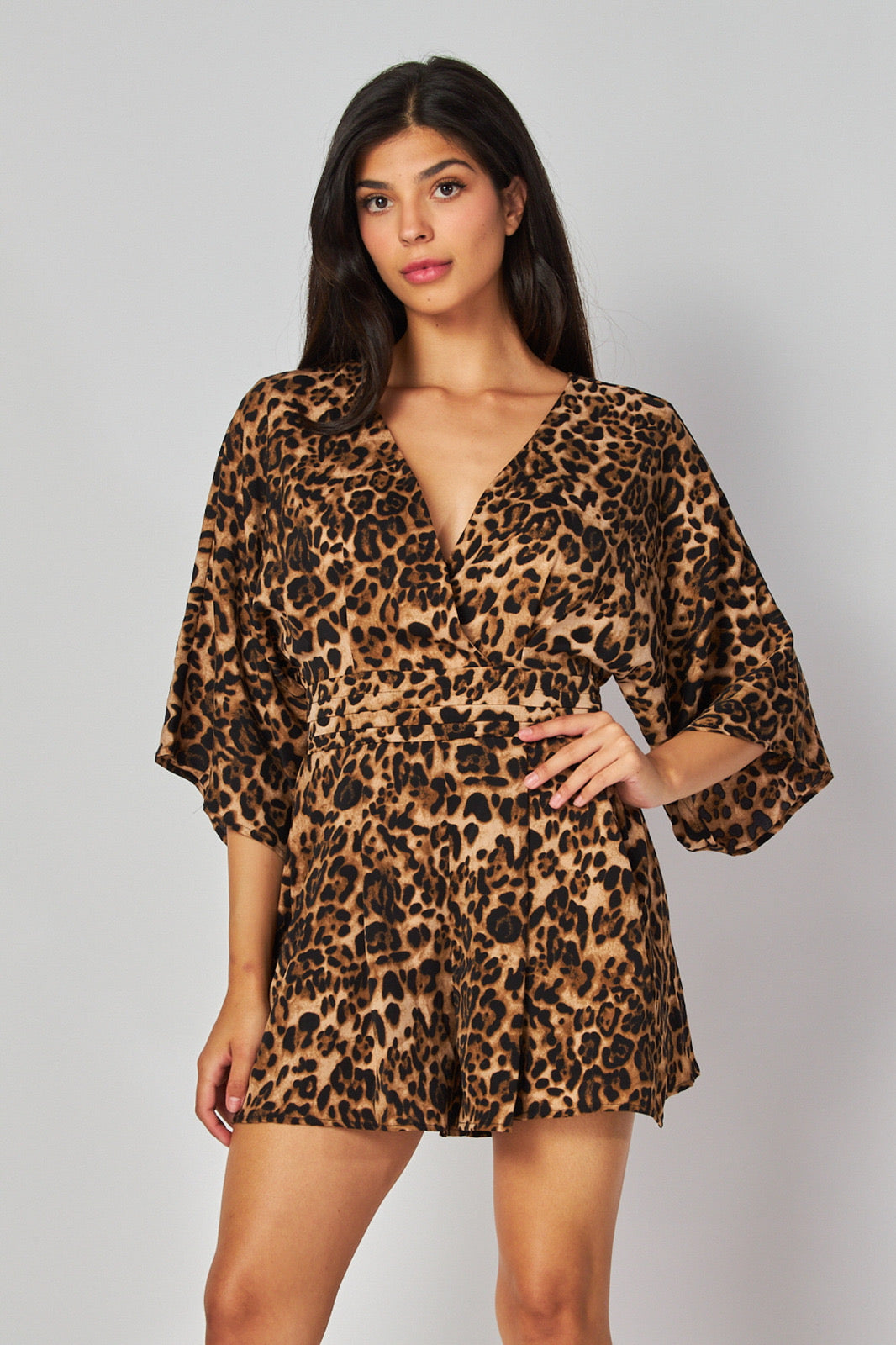 2787c Romper Animal Print