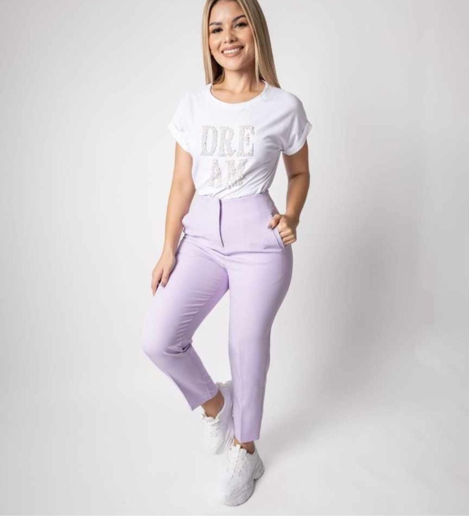 10041c Pantalón Lila