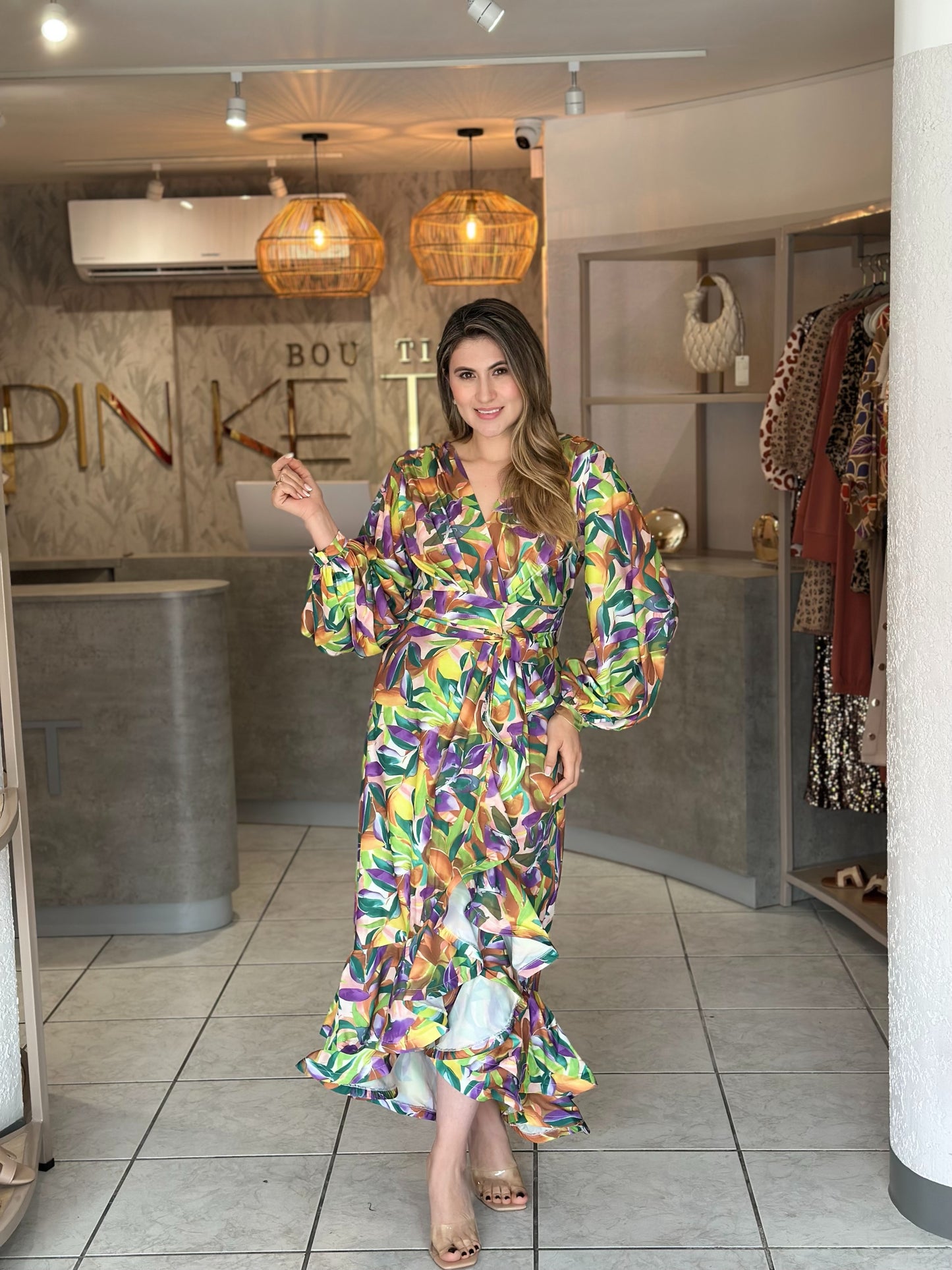 10644 Vestido Flores