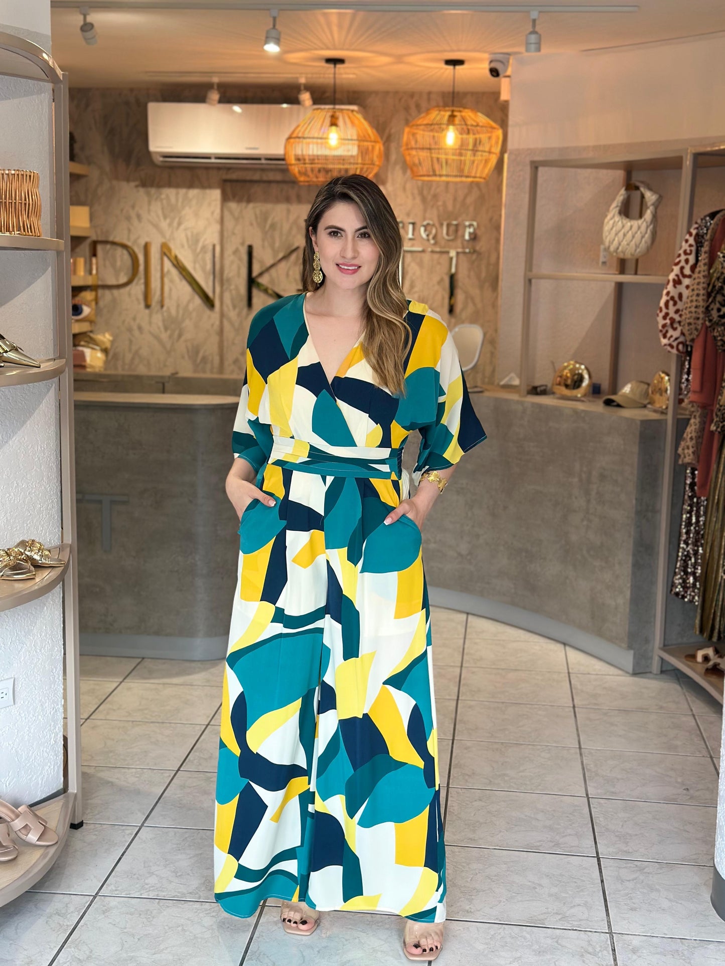 2668c Jumpsuit Verde