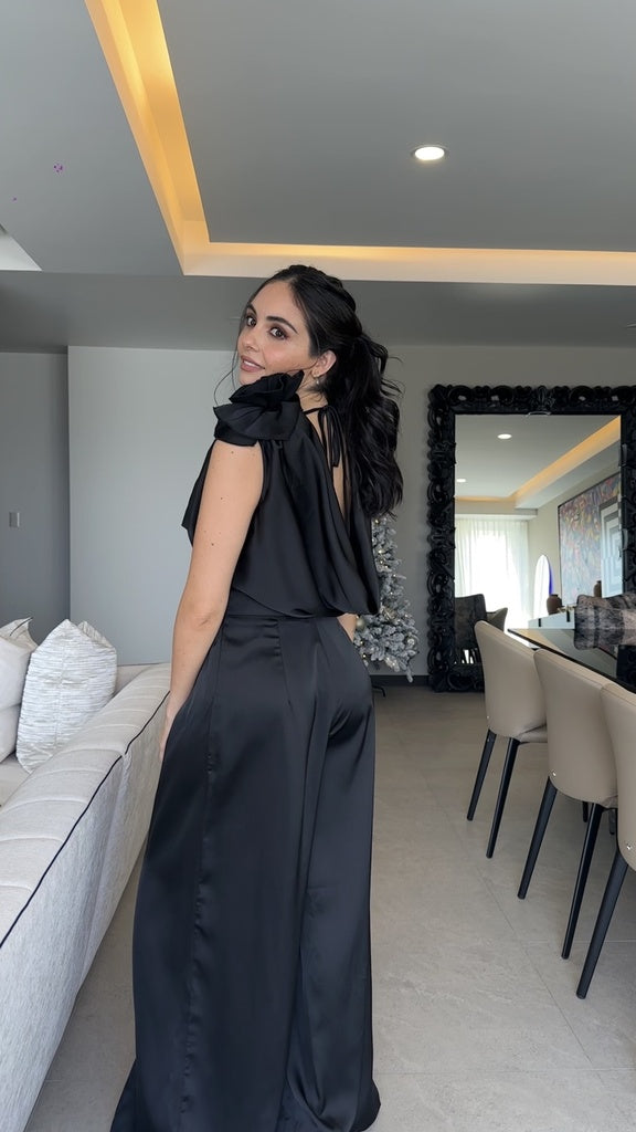 10424c Jumpsuit Negro