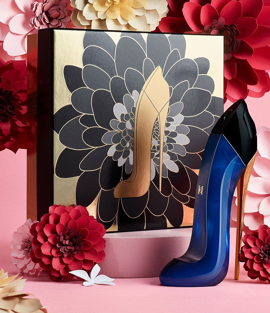 Carolina Herrera Good Girl Perfume Gift Set for Women, 2 piezas perfume 80ml y crema