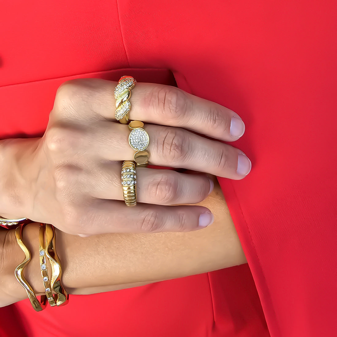 LRN288 Anillo triple