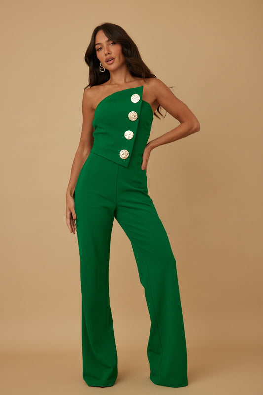 17832 Jumpsuit verde