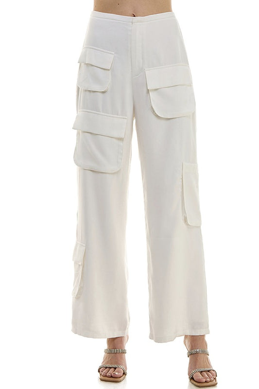 1271583c Pantalón Blanca